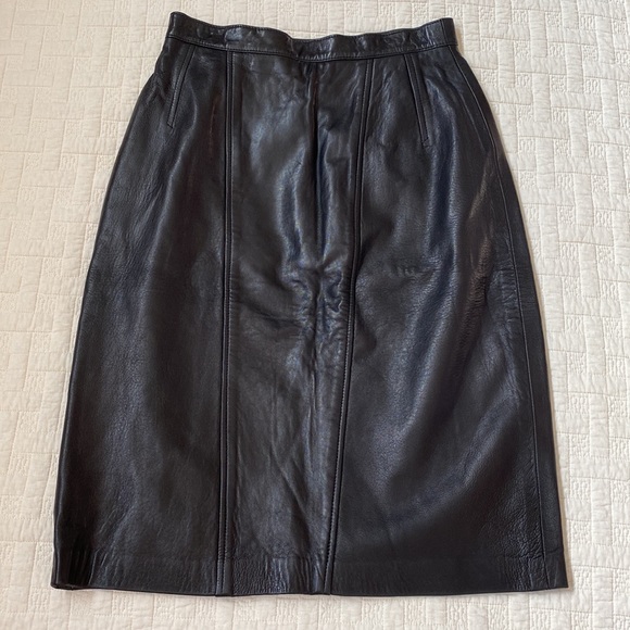 Ann Taylor Leather Skirt Bundle - Picture 6 of 9